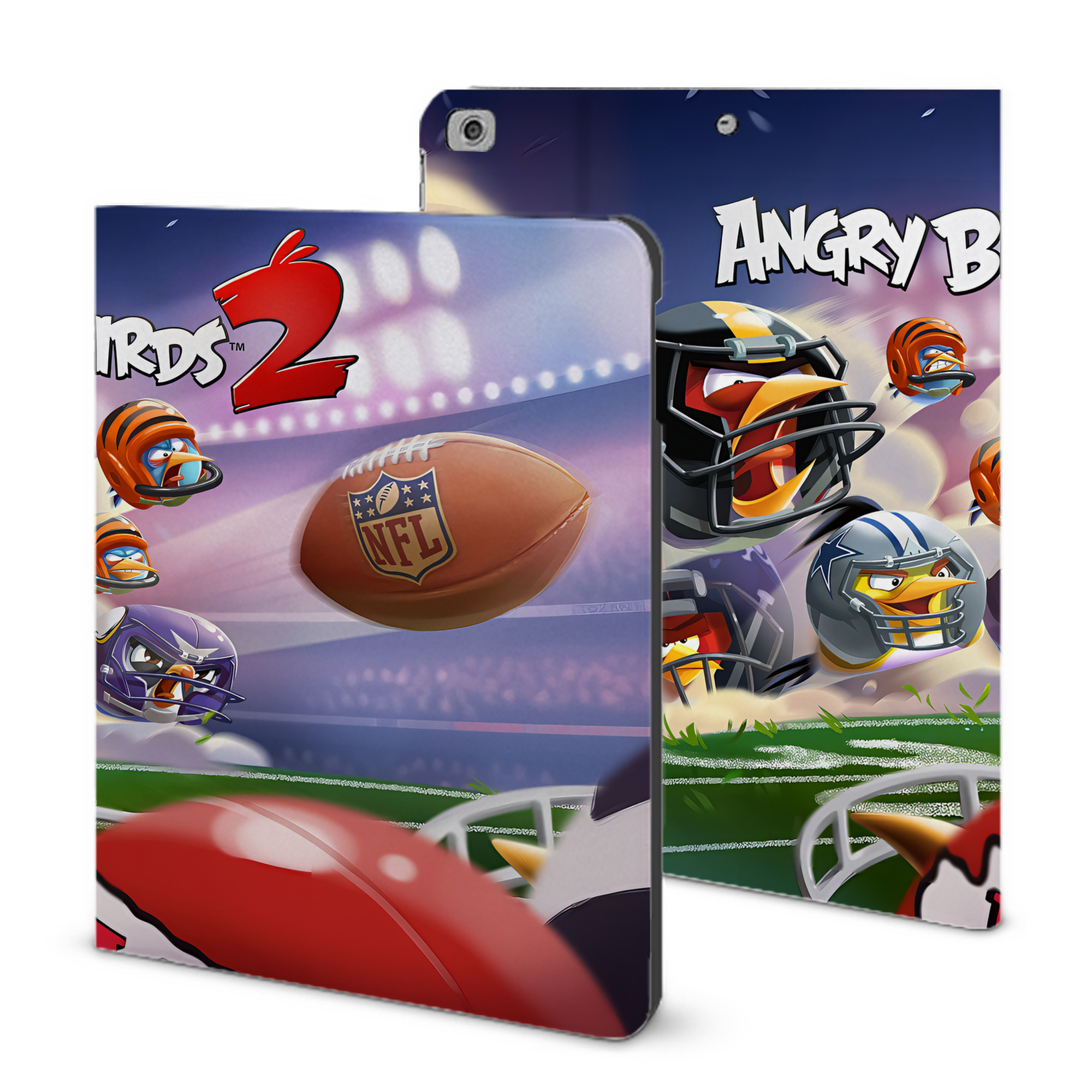 （画像用） Angry Birds アングリーバード IPad ケース ブック型 PUレザー TPU 耐衝撃 軽量 薄型 ペン収納なし 全面保護 IPad 各モデル対応